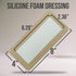 Silicone Foam Dressing 4”x8”